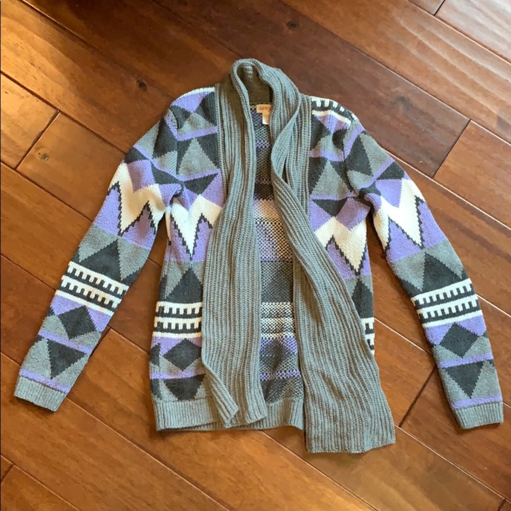 Cat and Jack cardigan size L (10/12)